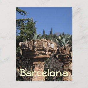 Carte Postale Park Güell, Barcelone