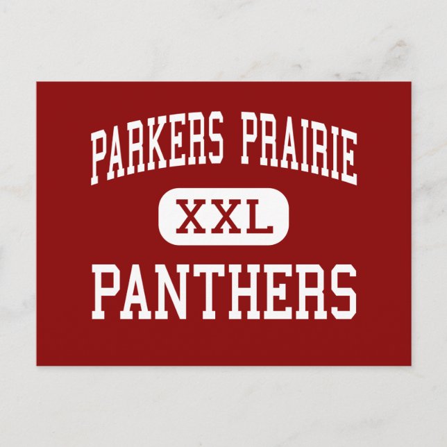 Carte Postale Parkers Prairie - Panthers - Parkers Prairie (Devant)