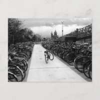 Parking pour Vélo Solo Amsterdam Noir et Blanc