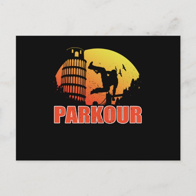 Carte Postale Parkour (Devant)