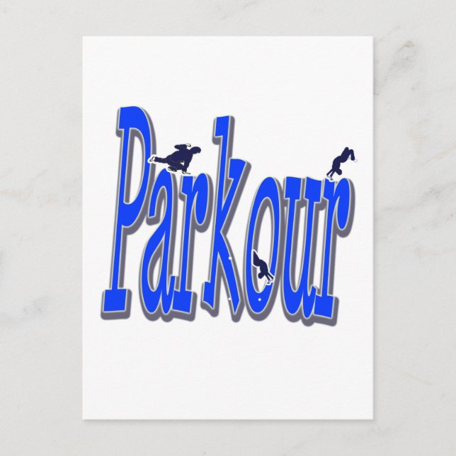 Carte Postale Parkour (Devant)