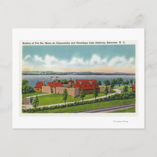 Carte Postale Parkway du lac Onondaga (Devant)
