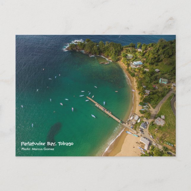 Carte Postale Parlatuvier Bay - Travel Tobago W.I. (Devant)