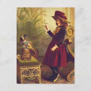 Carte Postale Parle pour lui