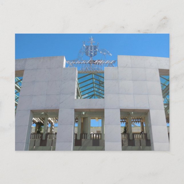 Carte Postale Parlement - Canberra (Devant)