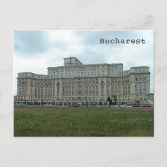 Carte Postale Parlement roumain (Devant)