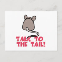 Parlez à la souris de queue