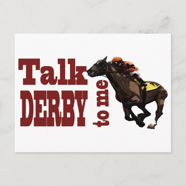 Carte Postale Parlez de Derby à moi Cadeaux et nouveautés (Devant)