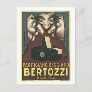 Carte Postale Parmagiana Reggiano Bertozzi Parma Ad