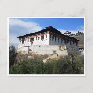 Carte Postale paro dzong impress