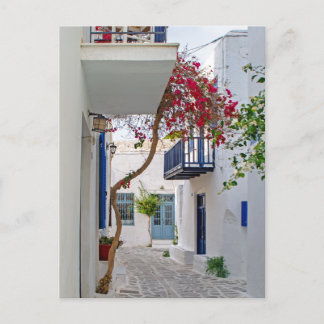 Carte Postale Paros Parikia Summer Alley