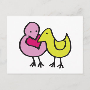 Carte Postale Partager l'amour ensemble
