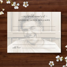 Partagez une photo souvenir d'enterrement