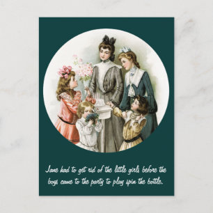 Carte Postale Parti Humour vintage