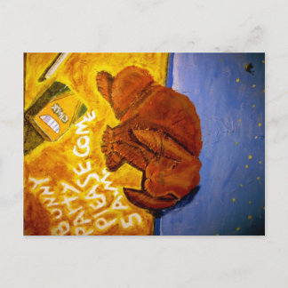 Carte Postale parti lapin