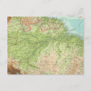 Carte Postale Partie nord de l'Amérique du Sud