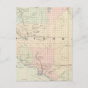 Carte Postale Partie sud de la Californie et du Nevada