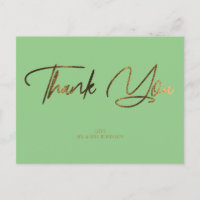 Parties scintillant d'or Chic et Merci de menthe P