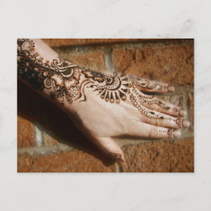 Carte Postale Parties scintillant et briques