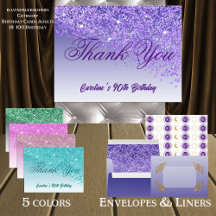 Parties scintillant violette, 90e anniversaire Mer