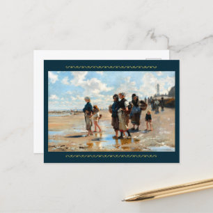 Carte Postale Partir à la pêche par John Singer Sargent