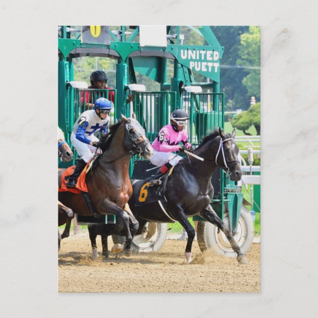 Carte Postale Partir à Saratoga (Devant)