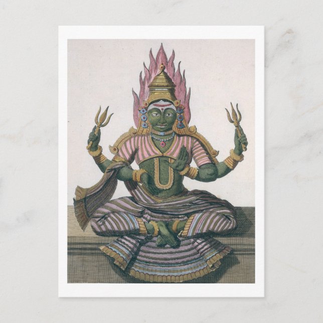 Carte Postale Parvati, de Voyage aux Indes et à la Chine par (Devant)