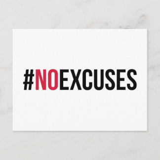 Carte Postale Pas De Citation De Gym Excuses