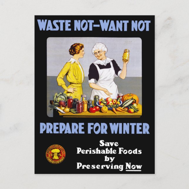 Carte Postale Pas de déchets (Devant)