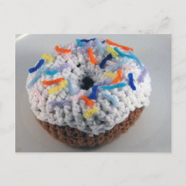 Carte Postale Pas de Donut Calorique ! (Devant)