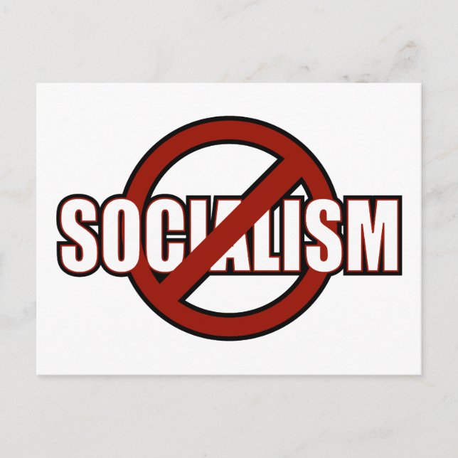 Carte Postale Pas de socialisme (Devant)