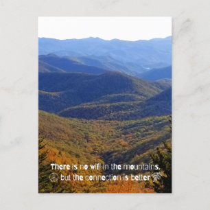 Carte Postale Pas de WIFI  