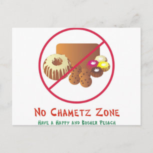 Carte Postale Pas de zone Chametz