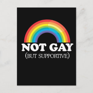 CARTE POSTALE PAS GAY