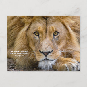 Carte Postale Pas un peu dans le cadre - Citation Motivationnell
