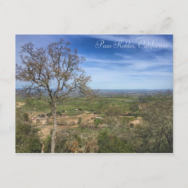 Carte postale Paso Robles (Devant)