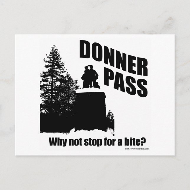 Carte Postale Pass Donner (Devant)