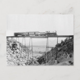 Carte Postale Passage à niveau du pont supérieur, 1890
