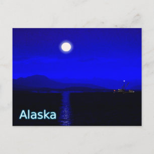Carte Postale Passage au clair de lune
