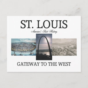 Carte Postale Passerelle ABH St. Louis