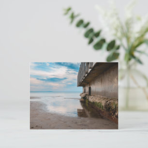 Carte Postale Passerelle au coucher du soleil