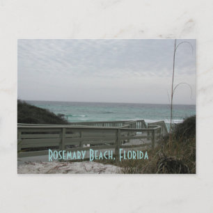 Carte Postale Passerelle de la plage de Rosemary