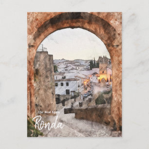 Carte Postale Passerelle vers Ronda Espagne