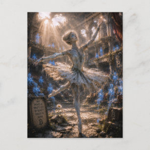 Carte Postale Passion / Ballerine / Opéra ruiné