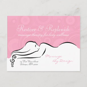 Carte Postale Passion Pink Darla Postcard