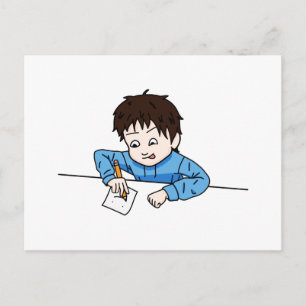 Carte Postale Passion pour le dessin
