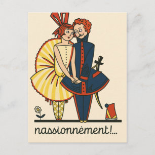 Carte Postale Passionnément! par Elsie Denise Millon