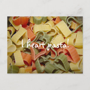 Carte Postale PASTA postcard