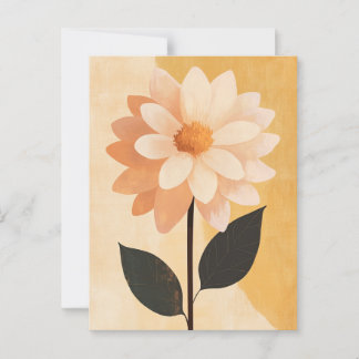 Carte Postale Pastel Flora dans la moelleux #090