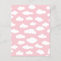 Pastel Nuages Asthétique Blanc Et Rose Art